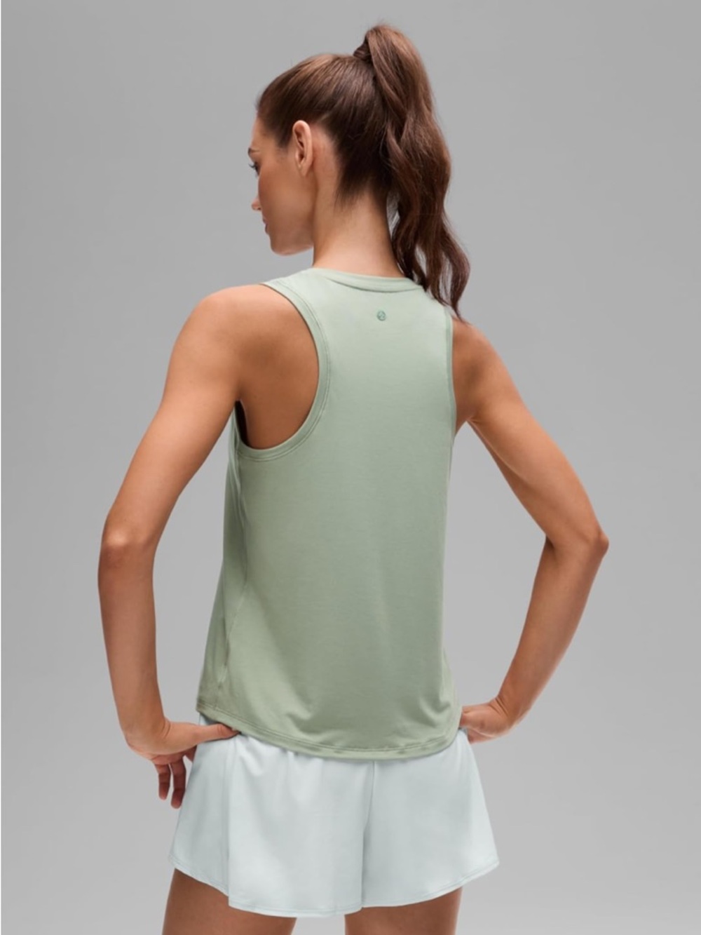 New CRZ YOGA Women Small Quick Dry Racerback Tank Top Hip Length